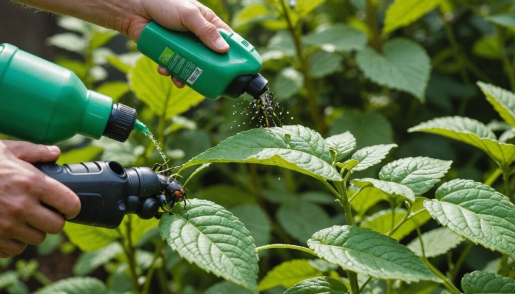 apprenez à éliminer efficacement les pucerons de vos plantes grâce à une méthode naturelle utilisant du savon noir et du bicarbonate, pour un jardin sain et sans produits chimiques.
