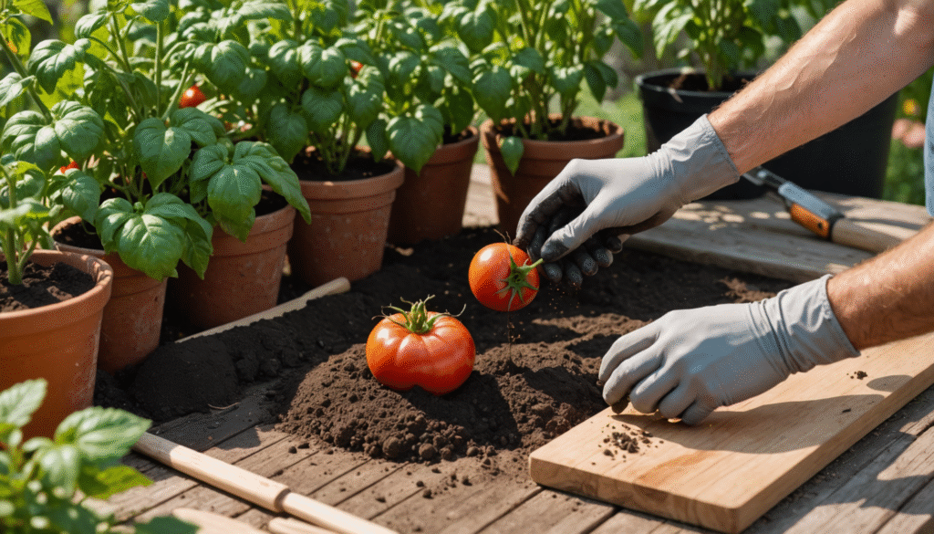 découvrez comment utiliser les cendres de bois pour enrichir naturellement le sol et nourrir vos plants de tomates grâce à nos conseils et astuces simples et efficaces.